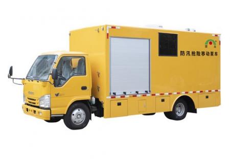 防汛抢险移动泵车