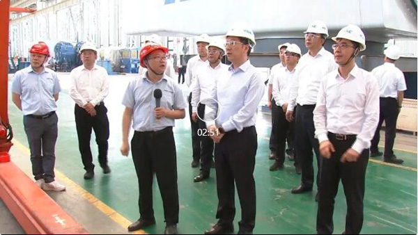 辽宁省省委副书记、省长李乐成来腾博会官方网站集团考察调研